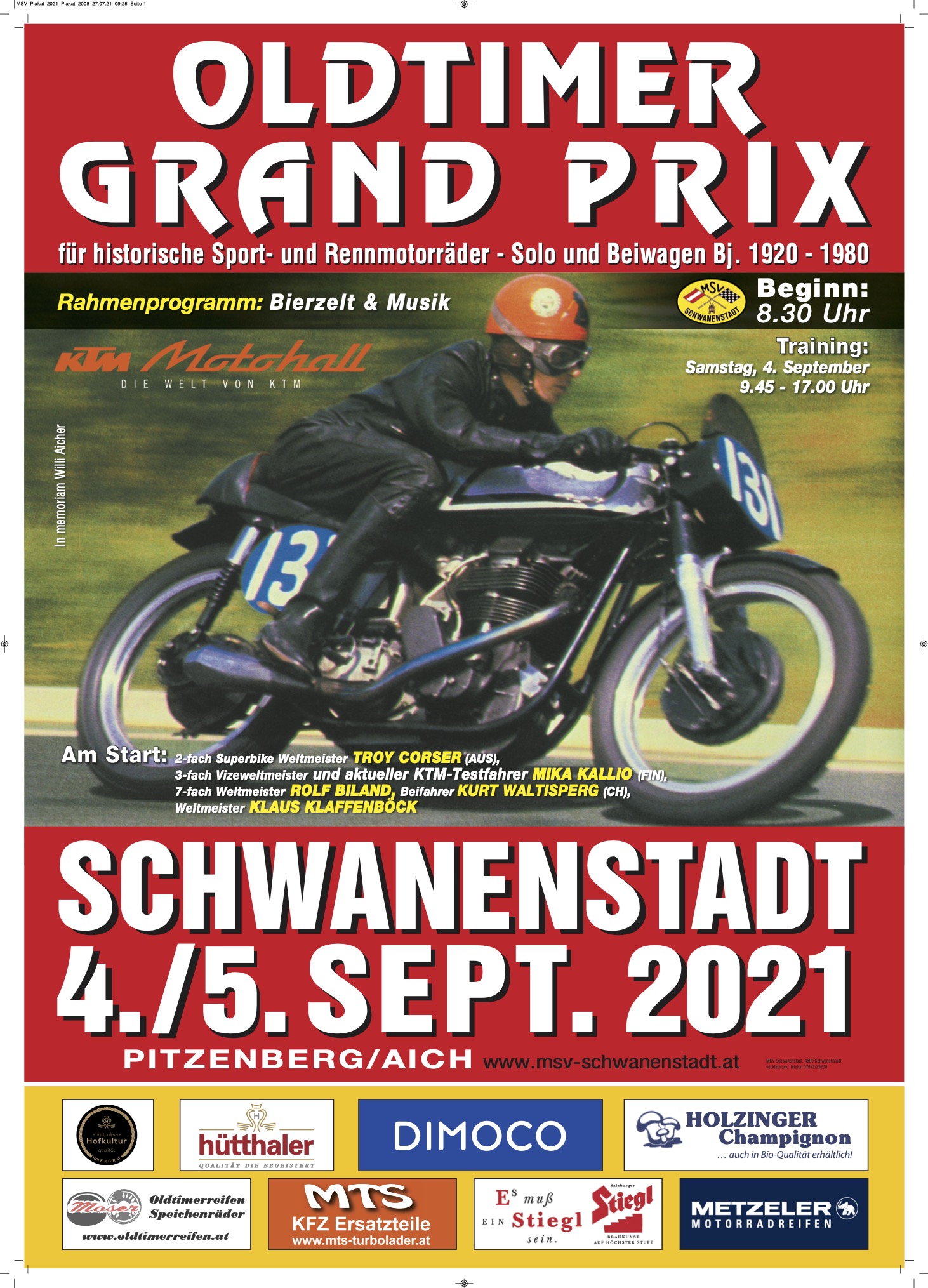 Oldtimer Grand Prix Schwanenstadt 2021