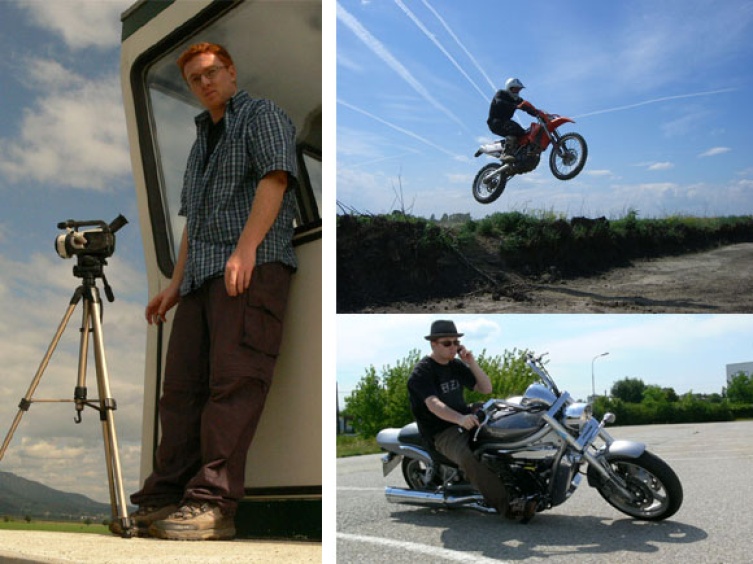 Kupferdachl mit Brille fährt gerne Motorrad -  YOUTUBE Video Views: 7 Millionen