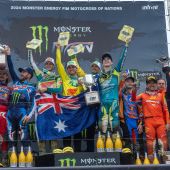 Herlings und Plessinger beim Motocross of Nations auf dem Podium