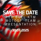 Doppelte Power, doppelte Stärke: Red Bull KTM Factory Racing und Red Bull KTM Tech3 werden mit ihrer offiziellen digitalen Präsentation die Hüllen über ihre Farben, Fahrer und Ambitionen für die neue Saison 2025 lüften.