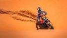 Luciano Benavides von Red Bull KTM Factory Racing hat auf der verkürzten 11. Etappe der Rallye Dakar 2025 einen beeindruckenden zweiten Platz erreicht.