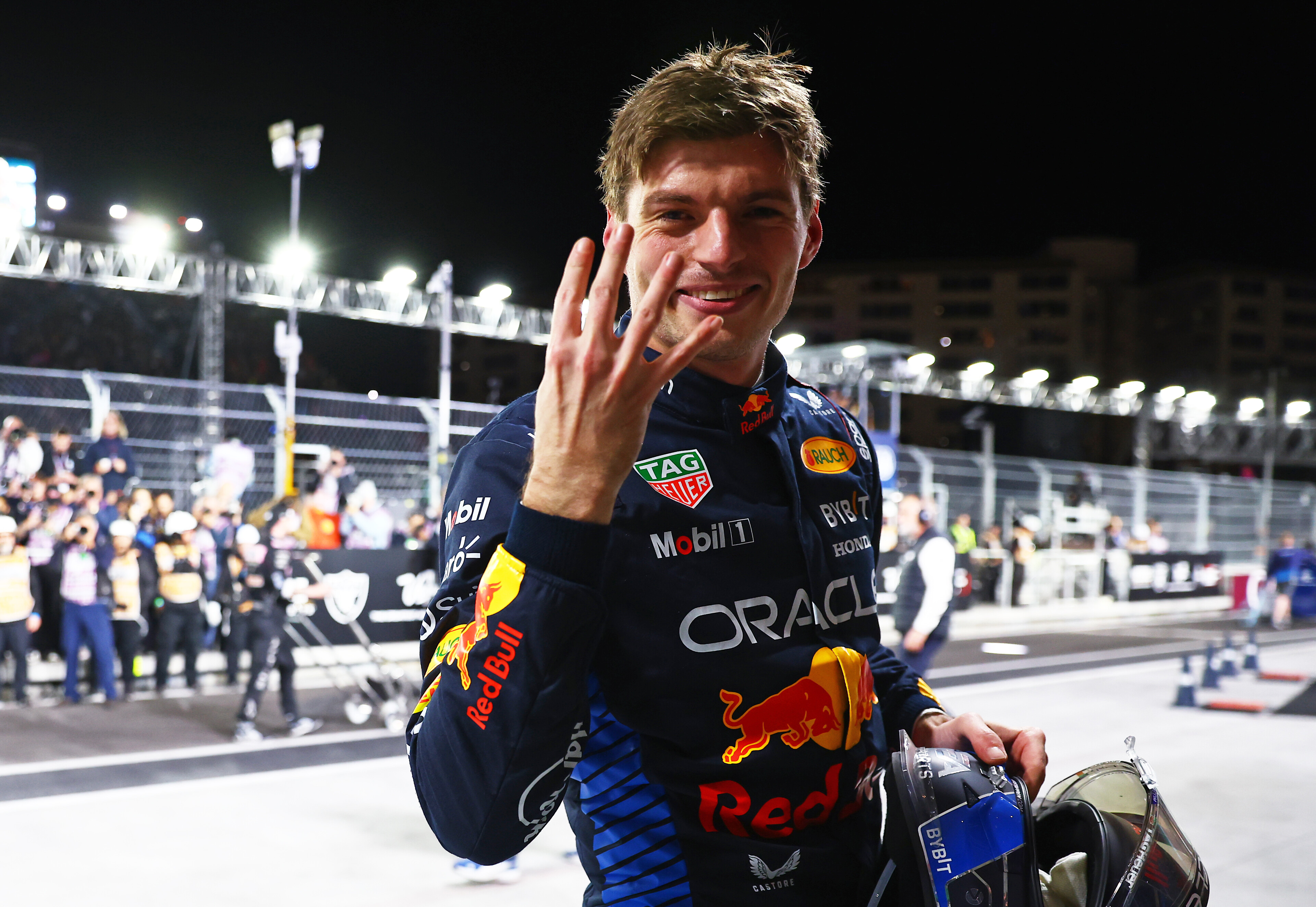 Max Verstappen holt in Las Vegas seinen vierten F1-Titel in Folge