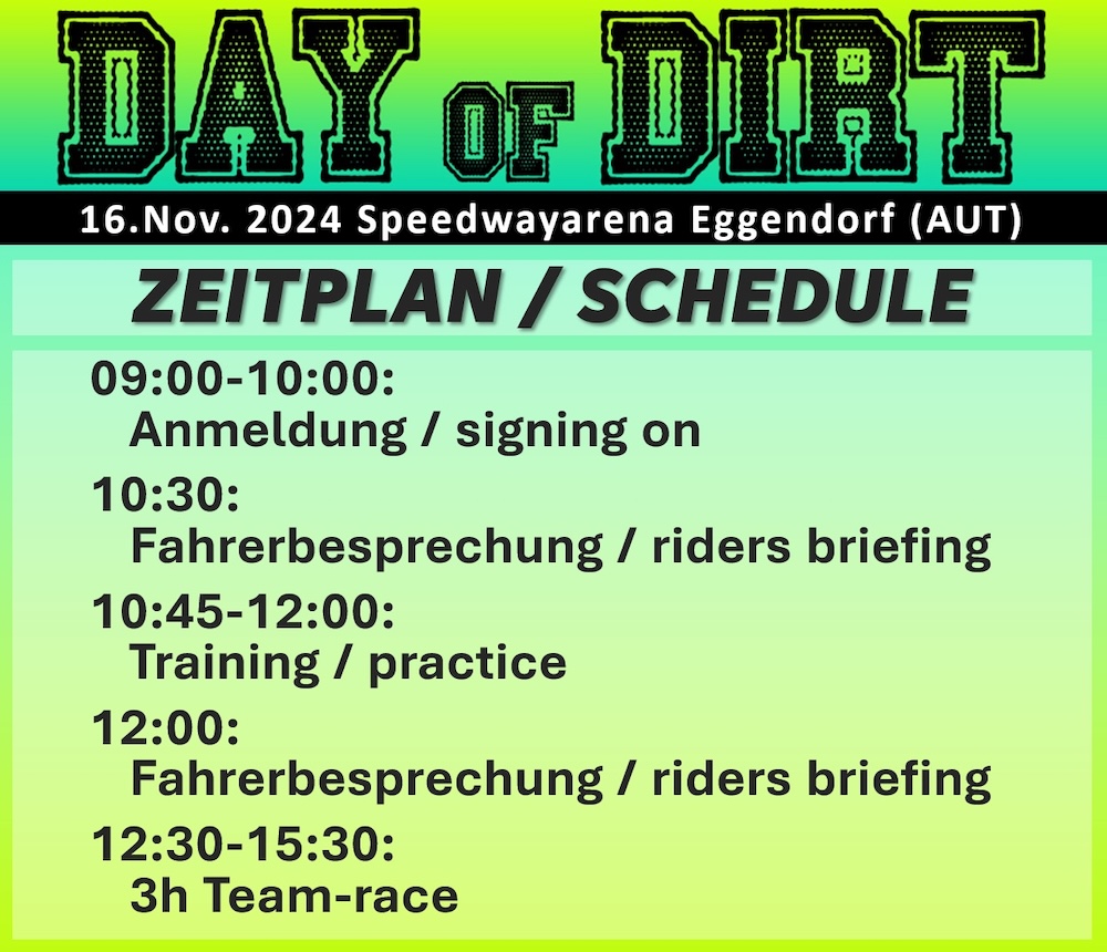 Schruf Motorrad Day of Dirt 