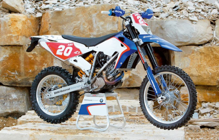 The all new BMW 450cc Sportenduro prototype