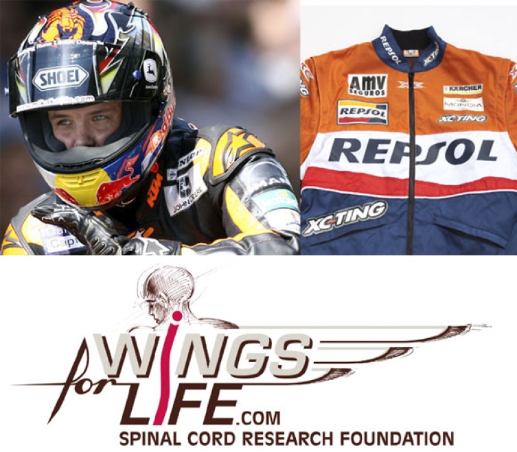 Helm von Mika Kallio und Marc Comas Racing Jacket