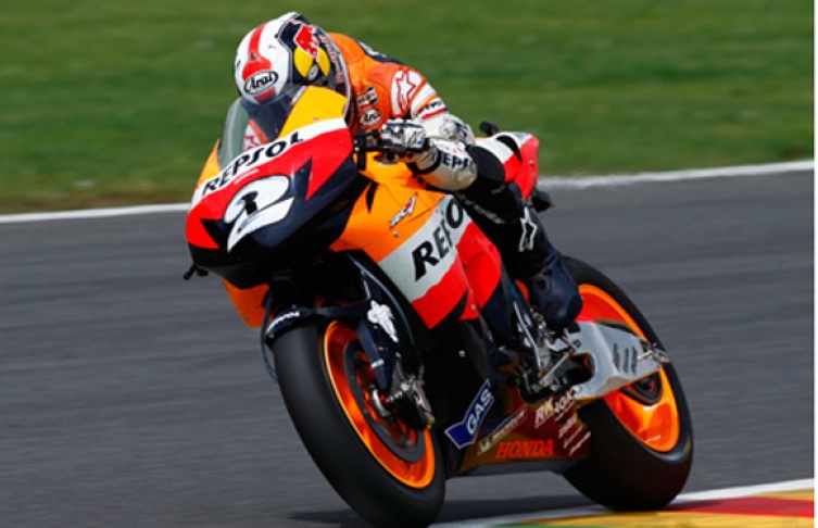 Dani Pedrosa, 3. Platz in Mugello