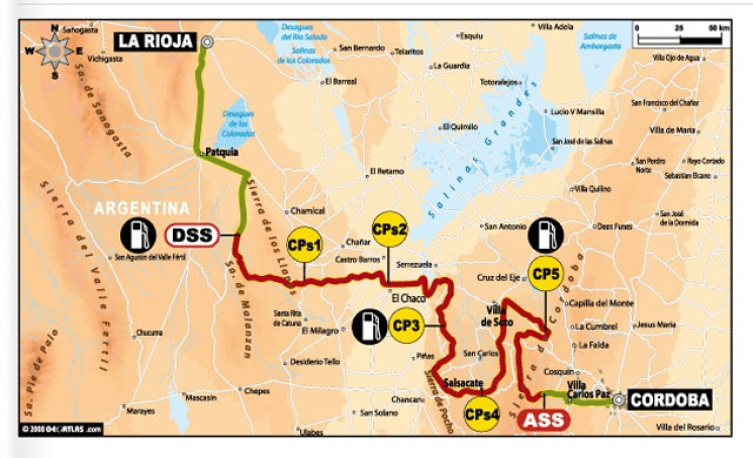 VORSCHAU: Etappe 13 - 545 gezeitete Kilometer von La Rioja nach Cordoba