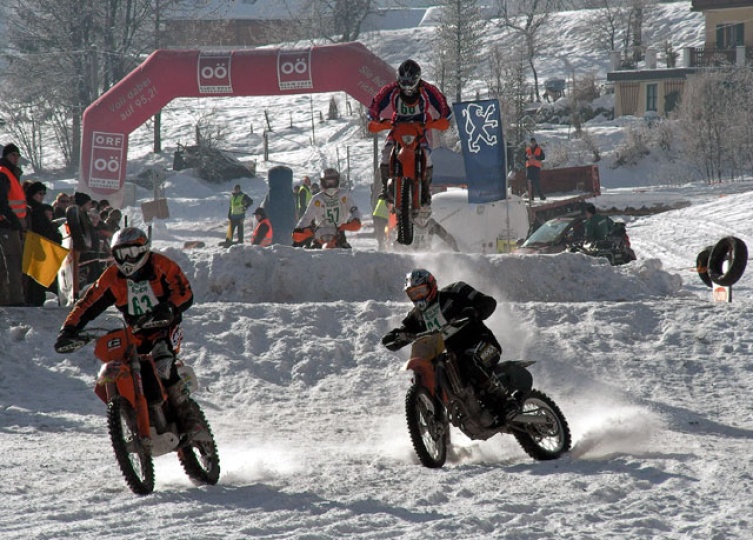 Wintermotocross 2010 in Vorbereitung