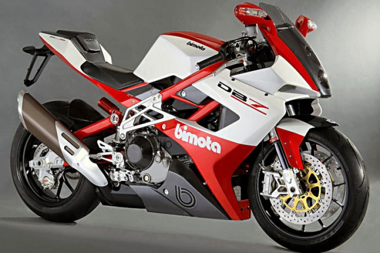 Bimota DB7 - Designanleihen bei KTMs RC8?