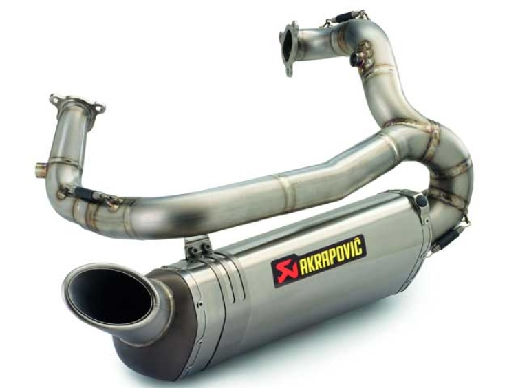 Sorgt für den guten Ton und Leistungsplus: Akrapovic