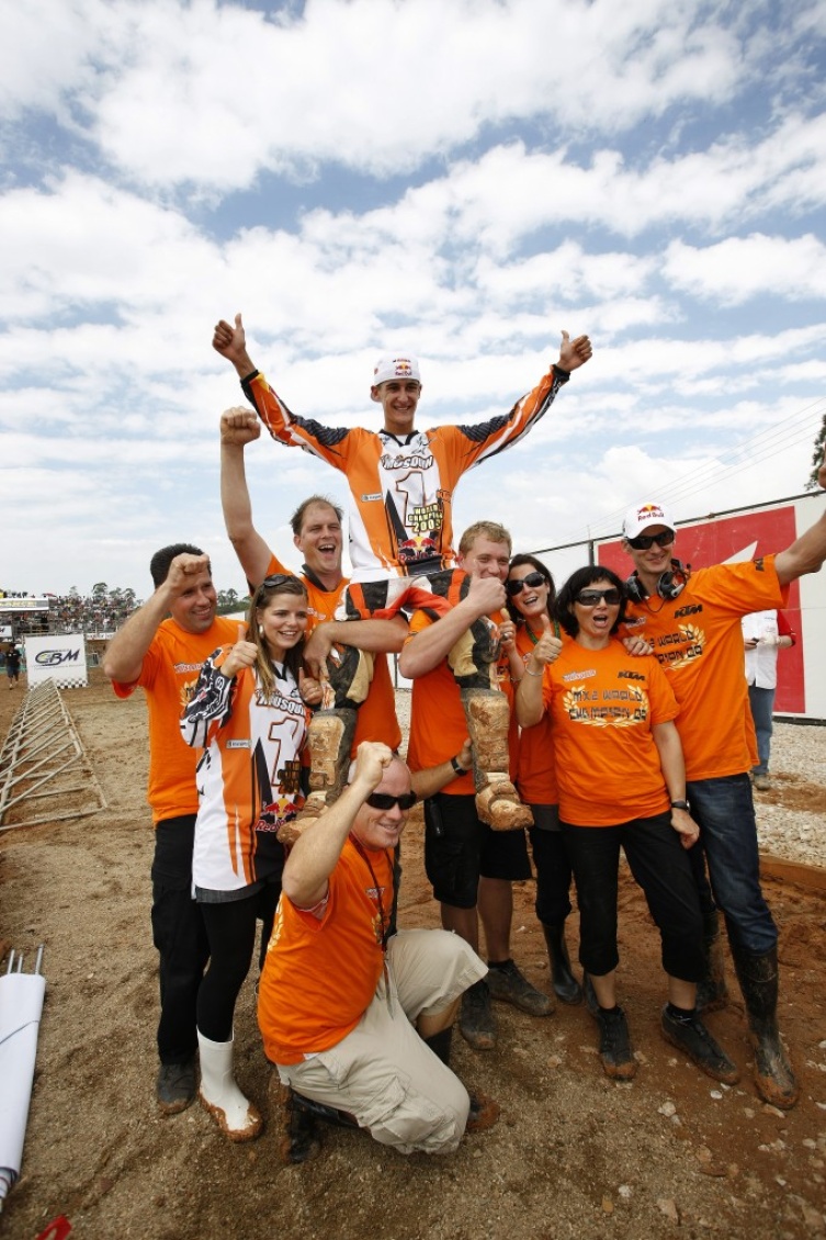 KTM Marvin und Team 2009