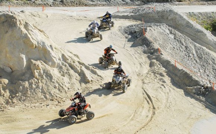 Auch die Quads kommen voll auf ihre Kosten