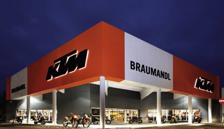 KTM Suoerstore Wels in Oberösterreich