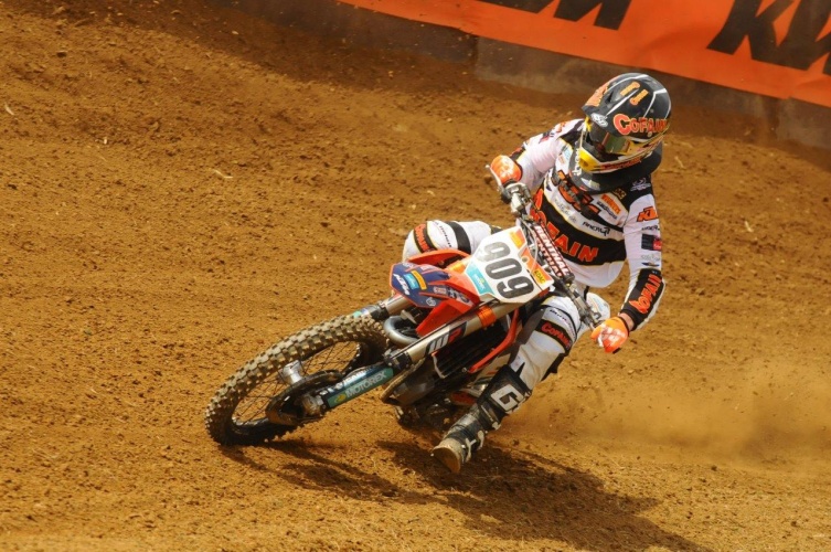 KTM-Testfahrer Lukas Neurauter in Action (Foto: Heti/Supercross.at)