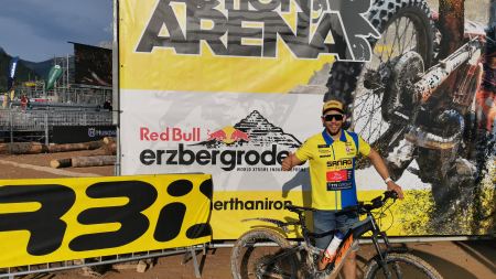 Matthias Buchinger startet motiviert in das Red Bull Erzbergrodeo 2023.