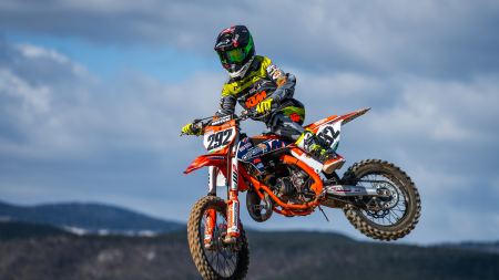 Ricardo Bauer erlebte ein schweres EMX85 Finale!