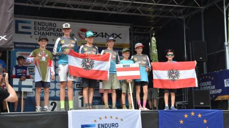 Packender Saisonabschluss der Mini Enduro Europameisterschaft in Meltewitz - unser Nachwuchs gab alles.