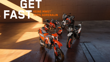 Wer sagt, dass man Freude nicht kaufen kann? KTM Mehrwertsteuer-freie* Bikes sind ziemlich nah dran!