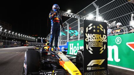 Max Verstappen holt in Las Vegas seinen vierten F1-Titel in Folge