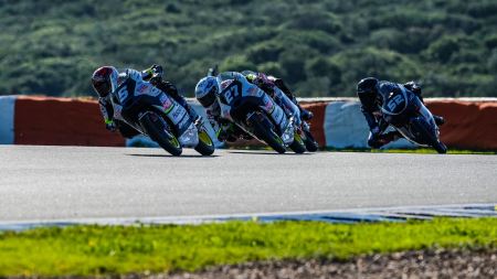 Für Leo stand diese Woche das siebte und finale Event zur Moto3 Junioren WM im portugiesischen Estoril auf dem Programm. 