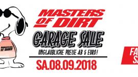 Masters of Dirt Garage Sale