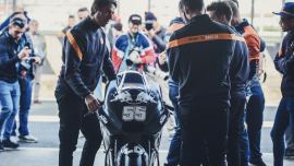 Red Bull KTM testete am Dienstag und Mittwoch in Valencia auf der Rennstrecke Ricardo Tormo.