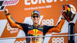 Espargaro mit einem dritten Platz in Valencia zurück auf dem MotoGP™ Podium