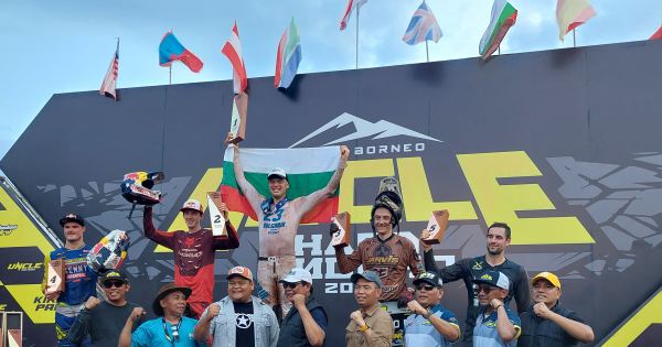 Michael Walkner dengan podium P2 di Indonesia