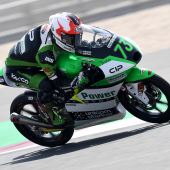 Startplatz 26 für Maximilian Kofler in der Klasse Moto3 beim Grand Prix von Katar