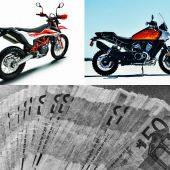 Halbe Million im Lotto gewonnen: Jetzt Harley oder KTM