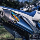 Die neuen FMF-Abgassysteme sind als Bestandteil des umfangreichen Sortiments an technischem Zubehör von Husqvarna Motorcycles erhältlich.