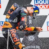 Der Liqui Moly Motorrad Grand Prix Deutschland war eine denkwürdige achte Runde der MotoGP 2021 für KTM. 