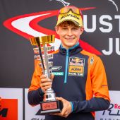 Leo Rammersdorfer liegt nun mit 25 Punkten Vorsprung im Austrian Junior Cup solide  in Führung und könnte somit beim nächsten Termin von 27.-29.08. am Red Bull Ring schon nach Lauf eins vorzeitig den ersten Österreich AJC Titel sichern.