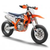 Die KTM 450 SMR des Modelljahres 2022 ist KTMs ultimativer Beitrag im Bereich Supermoto.