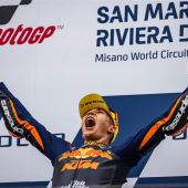 Beim Gran Premio Octo di San Marino e della Riviera di Rimini - Runde 14 der Saison - konnte die Moto2 von Red Bull KTM Ajo ihren zehnten Erfolg in der Kategorie in diesem Jahr feiern. Niccolo Antonelli wurde in der Moto3™ in Misano Vizemeister.