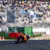 Brad Binder wird für den letzten Grand Prix der MotoGP-Saison 2021 auf dem Circuito Ricardo Tormo in Valencia, Spanien, aus der dritten Startreihe losfahren.