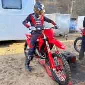 Der 17-jährige GasGas-Pilot holte bei der Motocross-EM in Frauenfeld (CH) sein erstes EM-Podium!