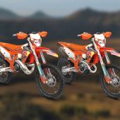 Die KTM EXC CHAMPIONS EDITION feiert die Dominanz von KTM in den FIM Hard Enduro- und EnduroGP-Weltmeisterschaften.