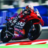 Red Bull GASGAS Tech3s MotoGP-Rookie Pedro Acosta zeigte seine wachsenden Fähigkeiten auf höchstem Niveau, indem er sich auf Platz 5 qualifizierte und im Sprint Platz 6 belegte.