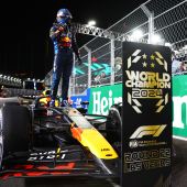 Max Verstappen holt in Las Vegas seinen vierten F1-Titel in Folge